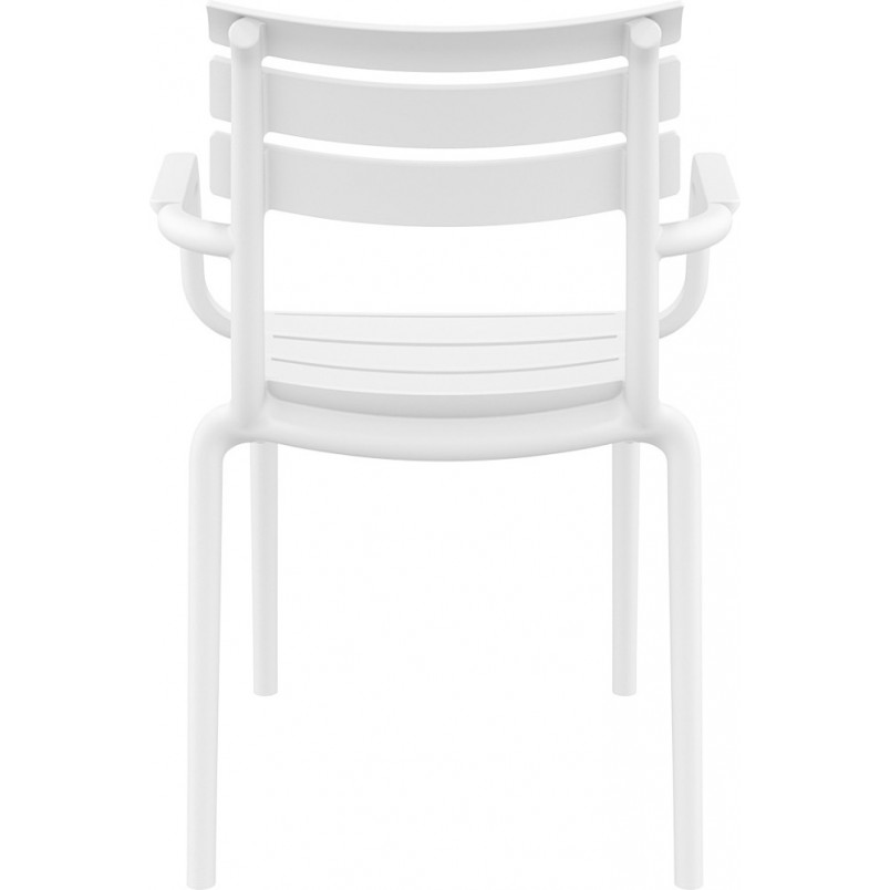White PP Garden ArmChair -PP Chair
