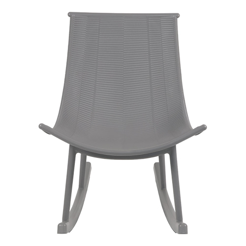 Modern PP Rocking Chair – Outdoor Plastic Lounge Chair for Garden & Patio