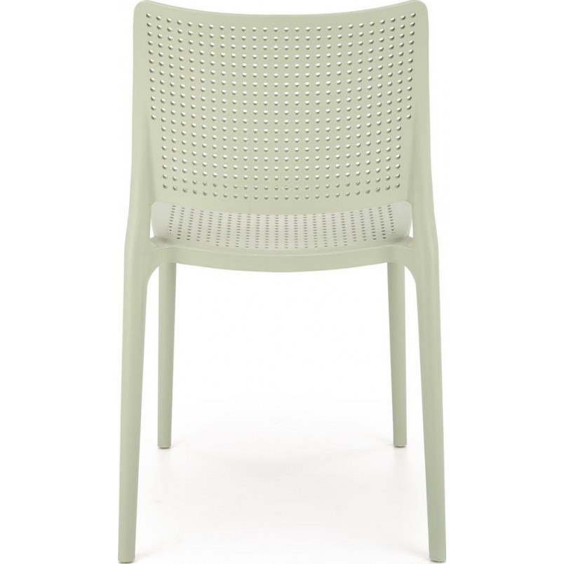 Polypropylene Dining Chair in Mint Green