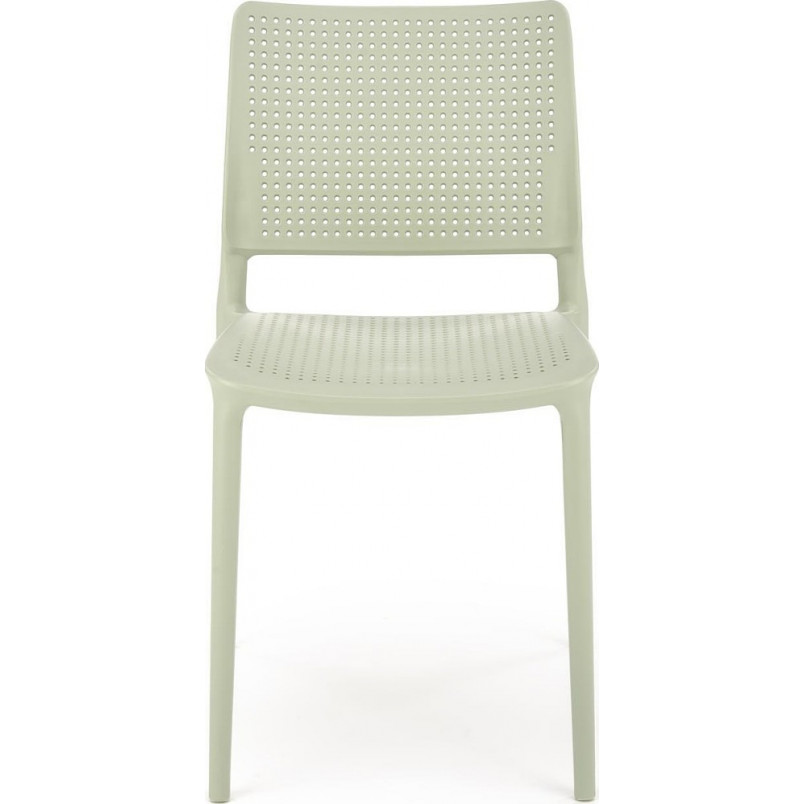 Polypropylene Dining Chair in Mint Green
