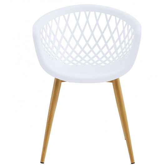 Web Chair In White-PP Chair