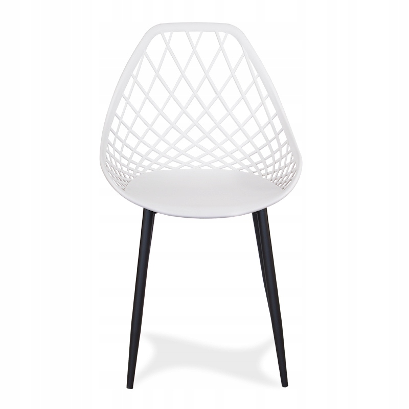 Web Polypropylene Chair In White-PP Chair
