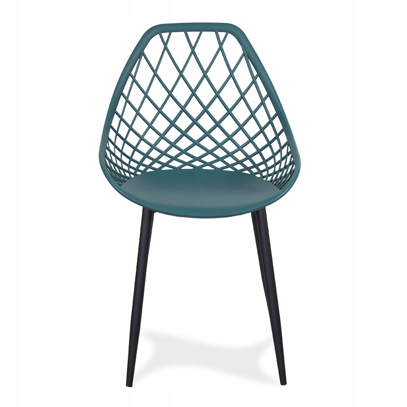 Web Polypropylene Chair In Navy Blue-PP Chair