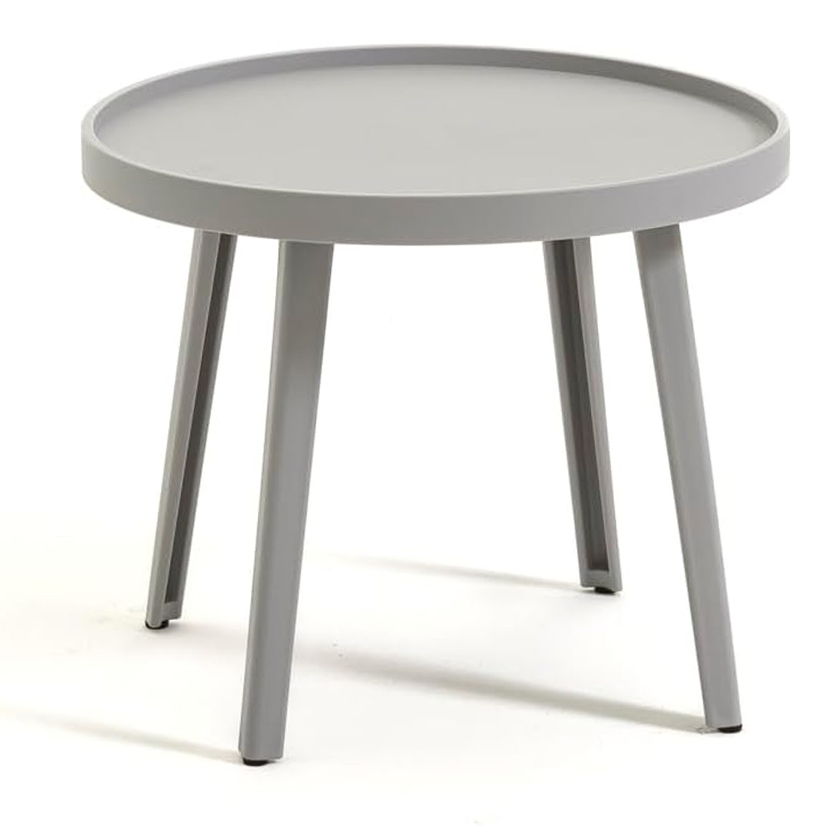 Modern Round Plastic Coffee Table | PP Outdoor Side Table