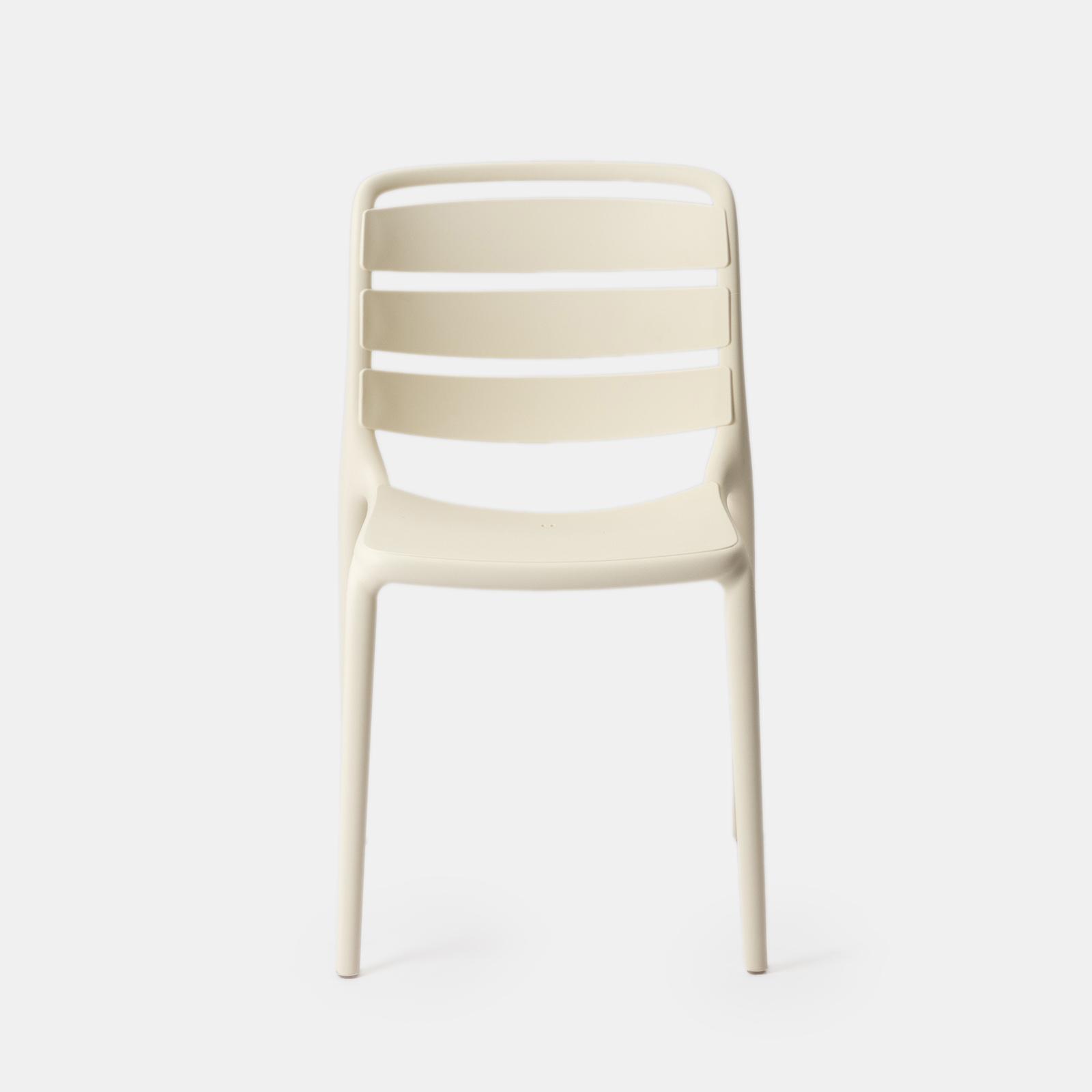 China Beige Armless Plastic Chairs - High-Quality Export Seating Solution