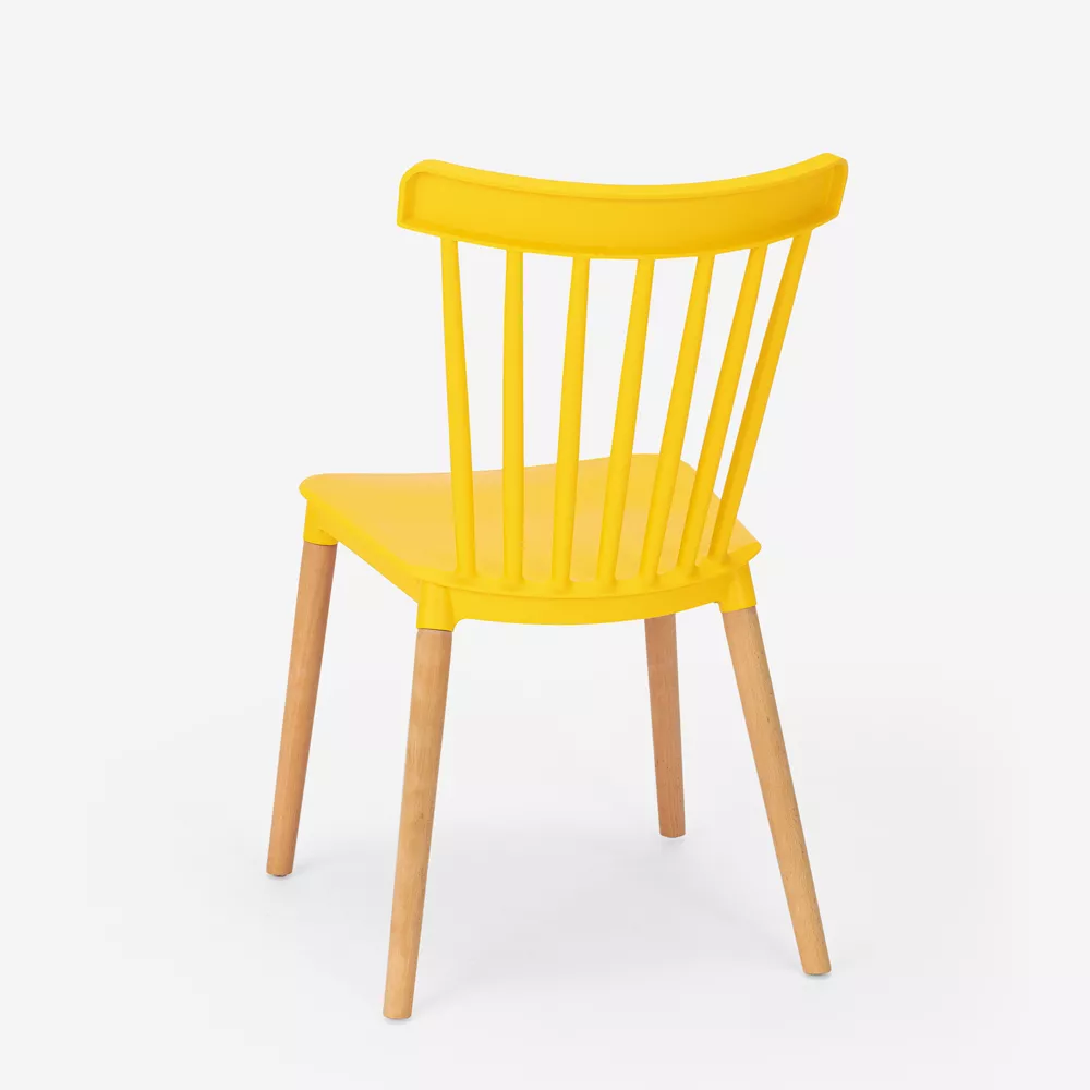 Yellow Windsor Side Chair-PP Chair