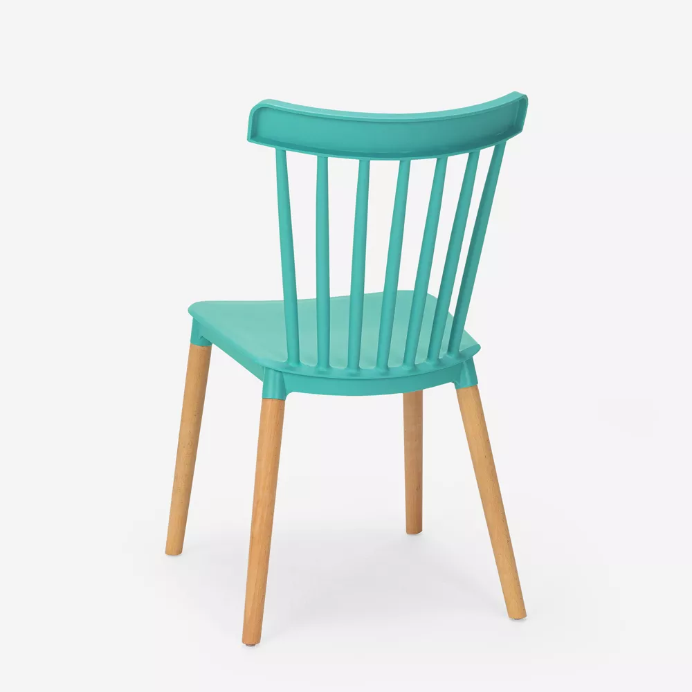Teal Windsor Side Chair-PP Chair