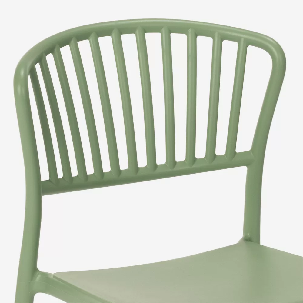 Mint Green PP Cafe Chair-PP Chair