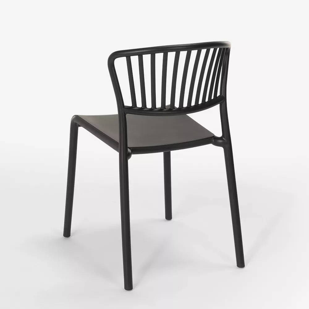 Black PP Cafe Chair-PP Chair