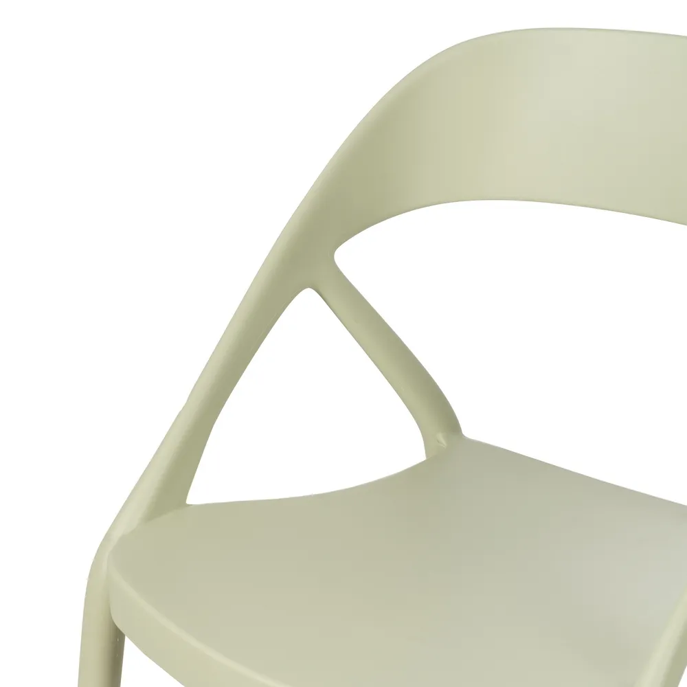 Matcha green Plastic Armchair-PP Chair