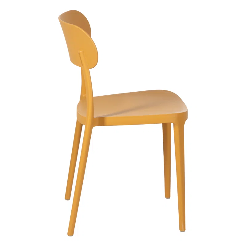 Turmeric Plastic Side Chair-PP Chair