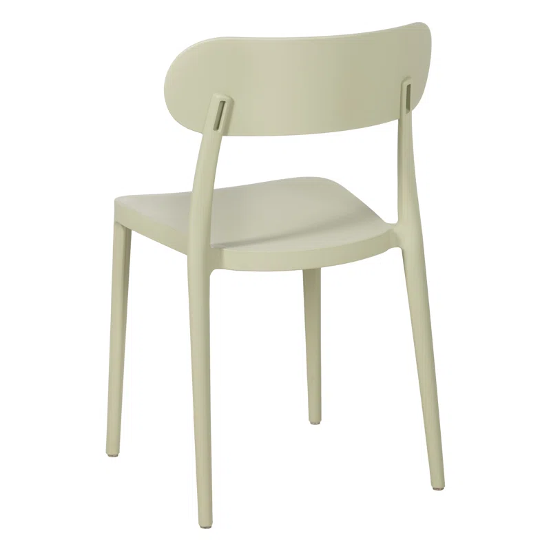Matcha green Plastic Side Chair-PP Chair