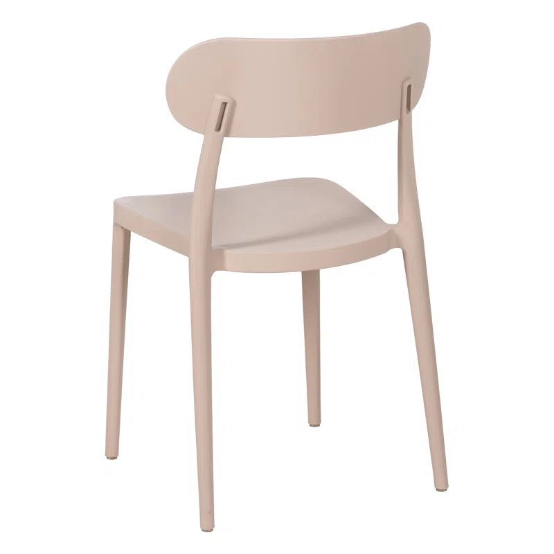 Taupe Plastic Side Chair-PP Chair