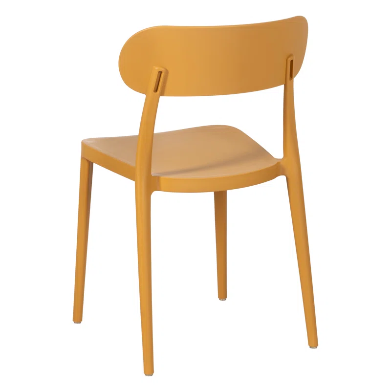 Turmeric Plastic Side Chair-PP Chair