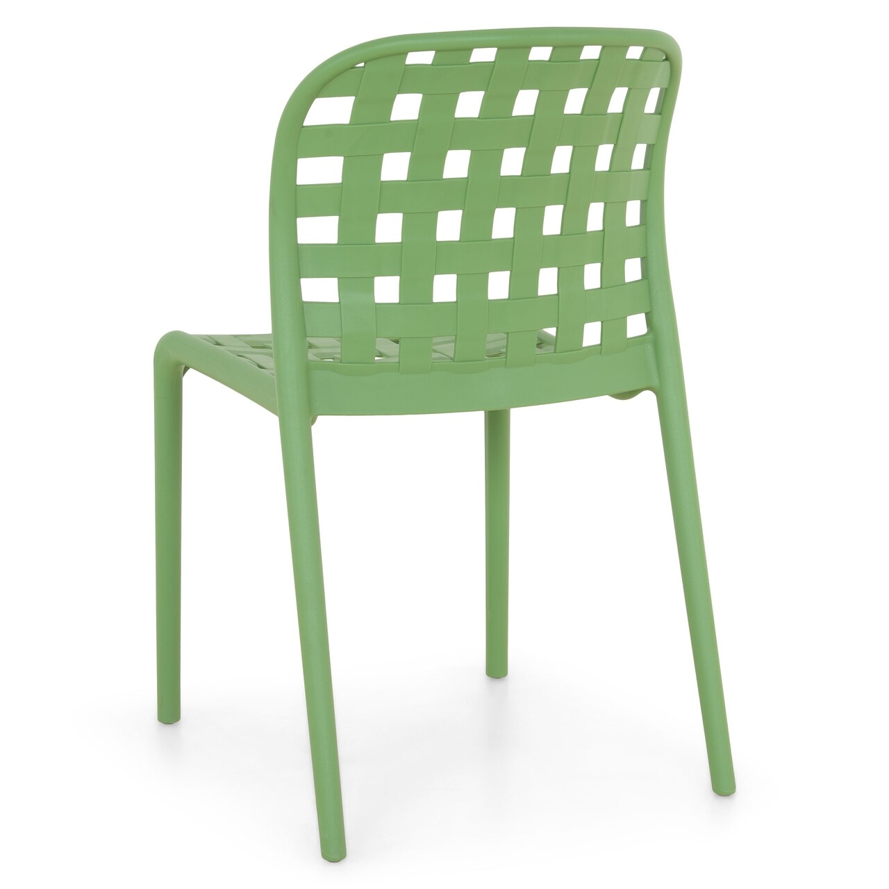 Green Polypropylene Side Chair-PP Chair