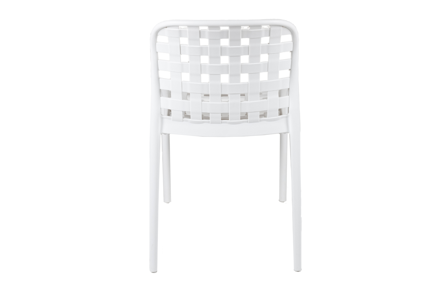 White Polypropylene Side Chair-PP Chair