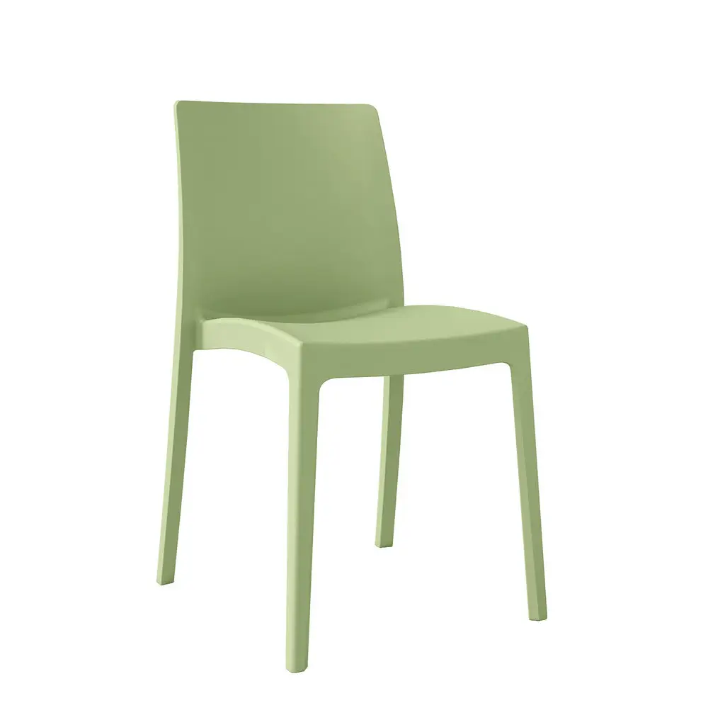 Green Stackable Plastic Chair-PP Chair