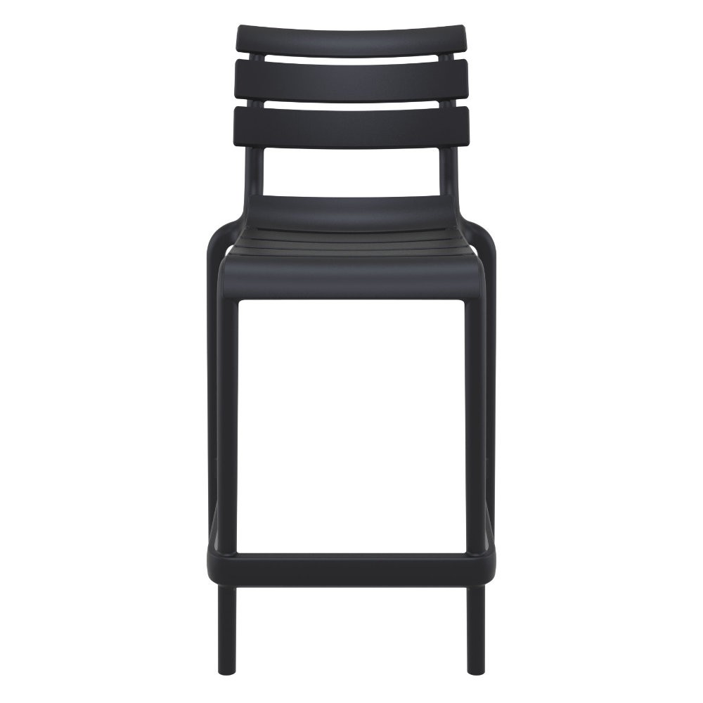 Helen Counter Height Bar Stool In Black-PP Chair