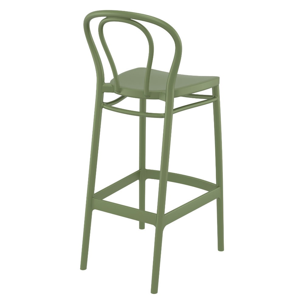 Victor Bar Stool Green-PP Chair