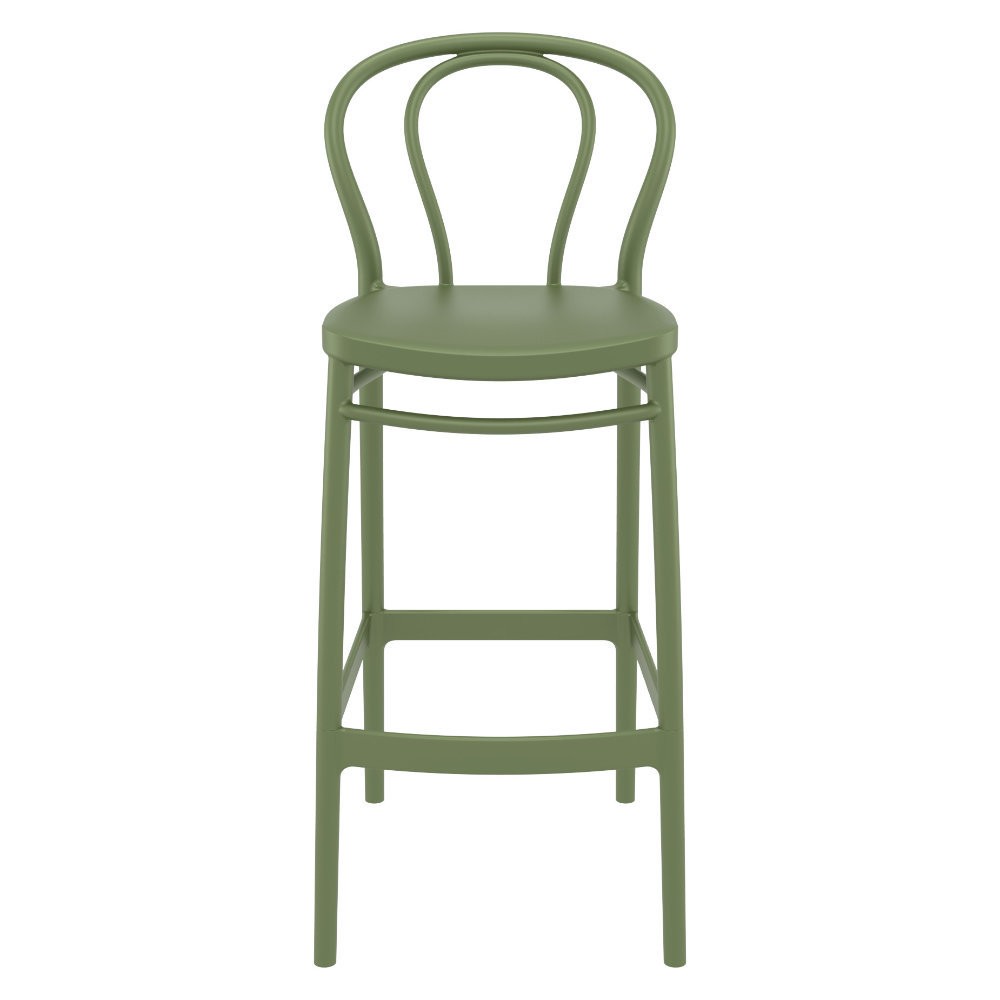 Victor Bar Stool Green-PP Chair