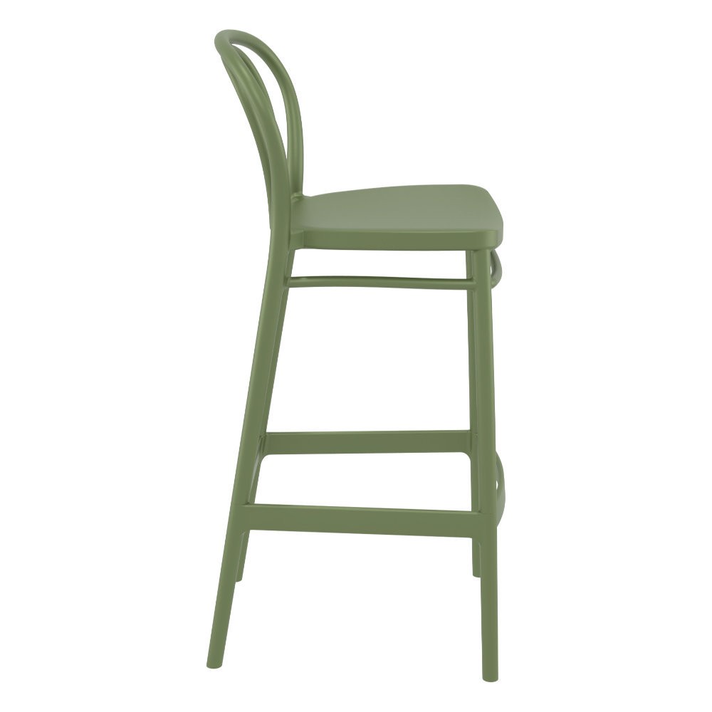 Victor Bar Stool Green-PP Chair