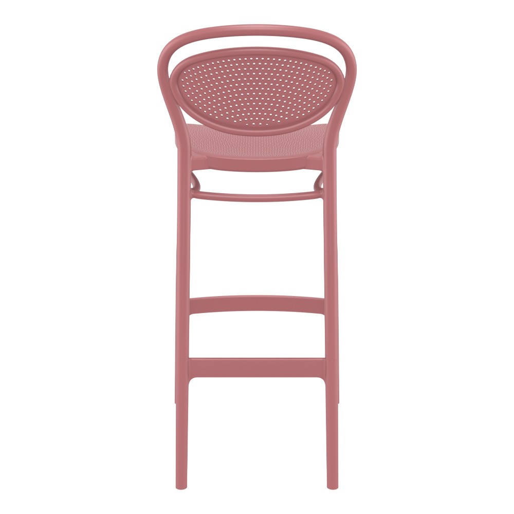 Marcel Bar Stool Burgundy-PP Chair