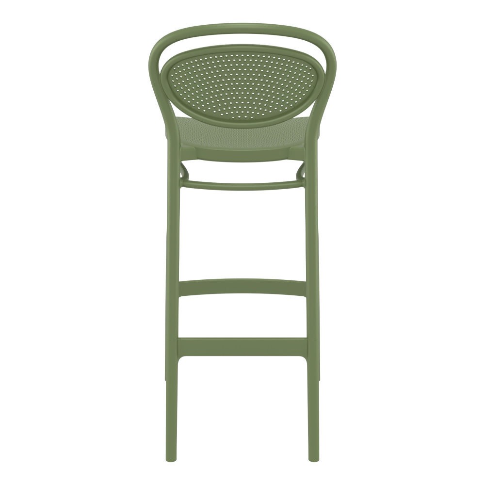 Marcel Bar Stool Green-PP Chair
