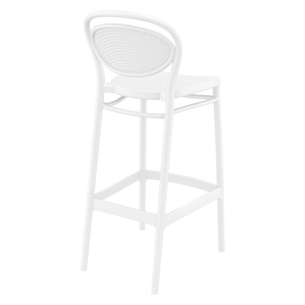 Marcel Bar Stool White-PP Chair