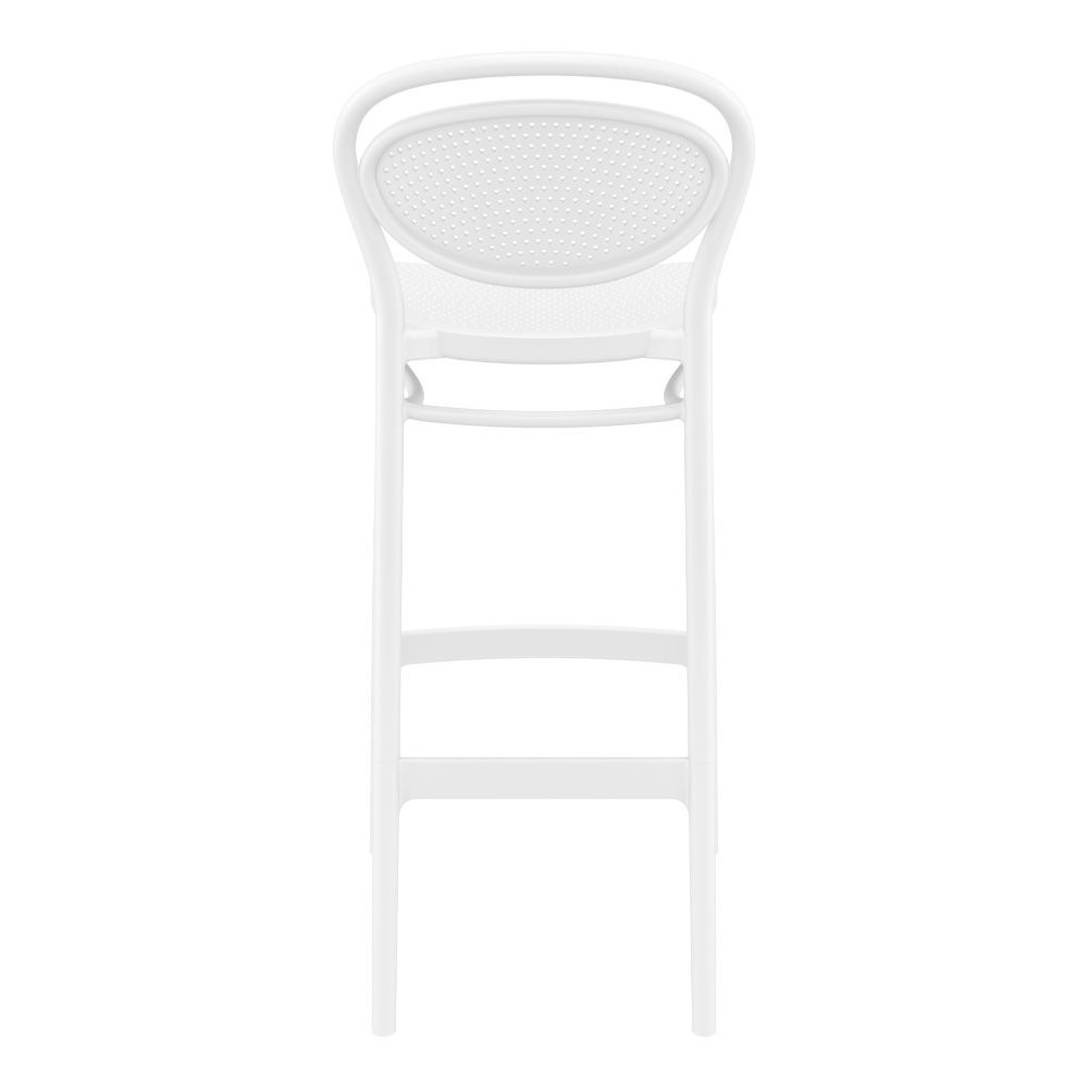 Marcel Bar Stool White-PP Chair