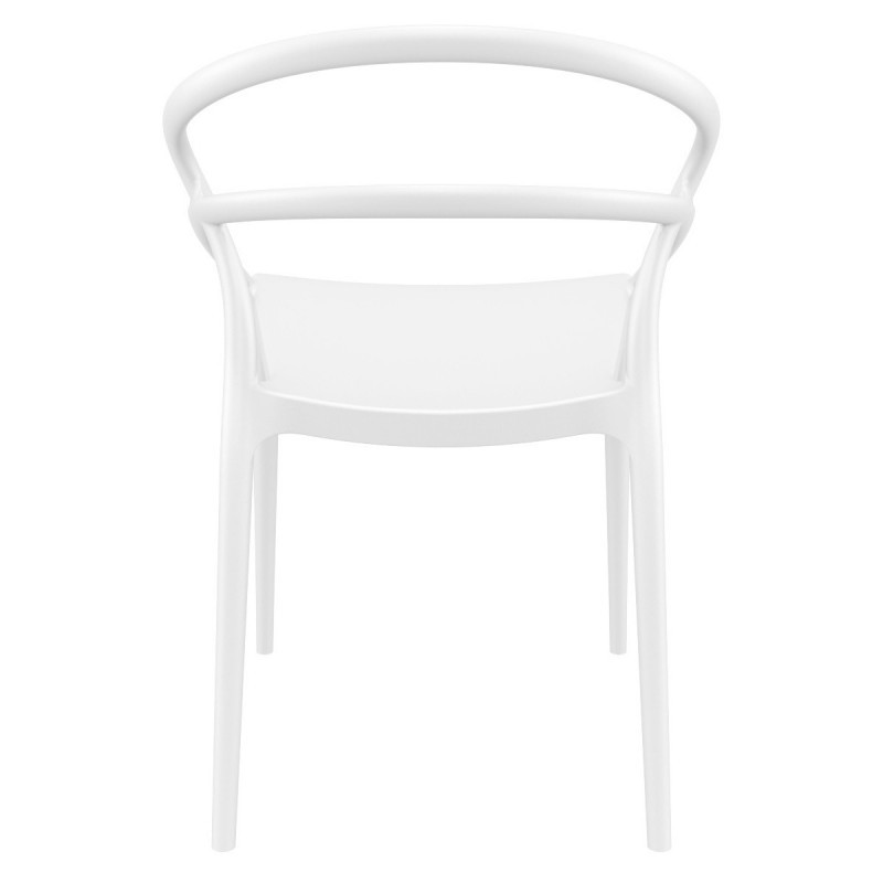 Cheap White Plastic Armchair-PP Chair