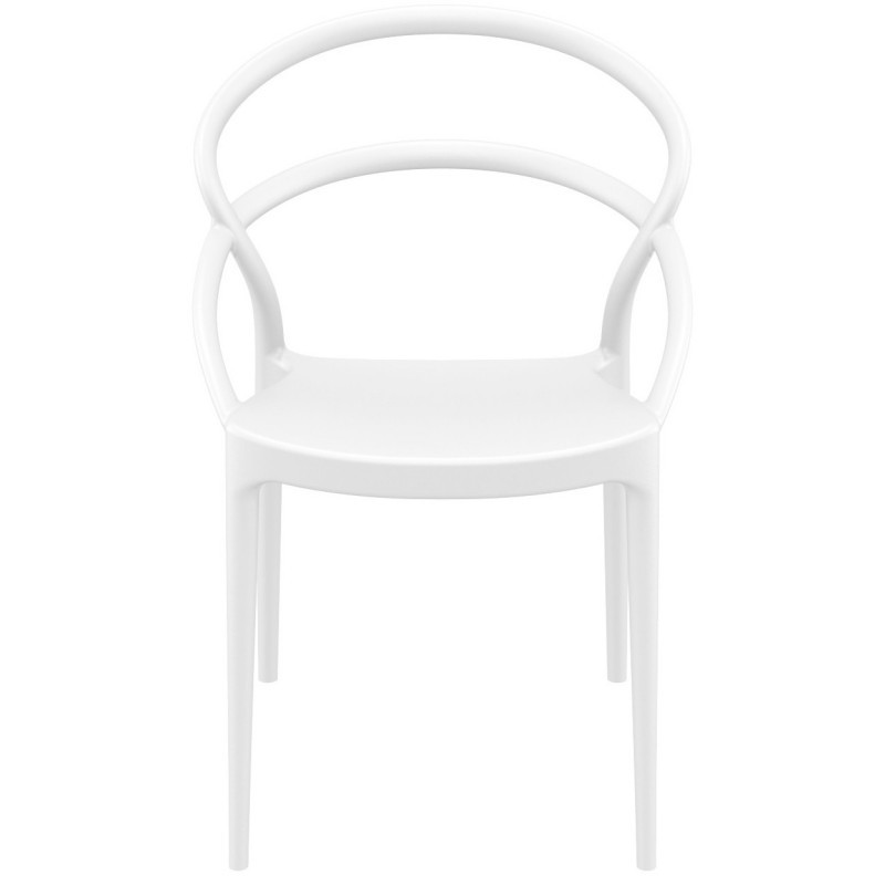 Cheap White Plastic Armchair-PP Chair