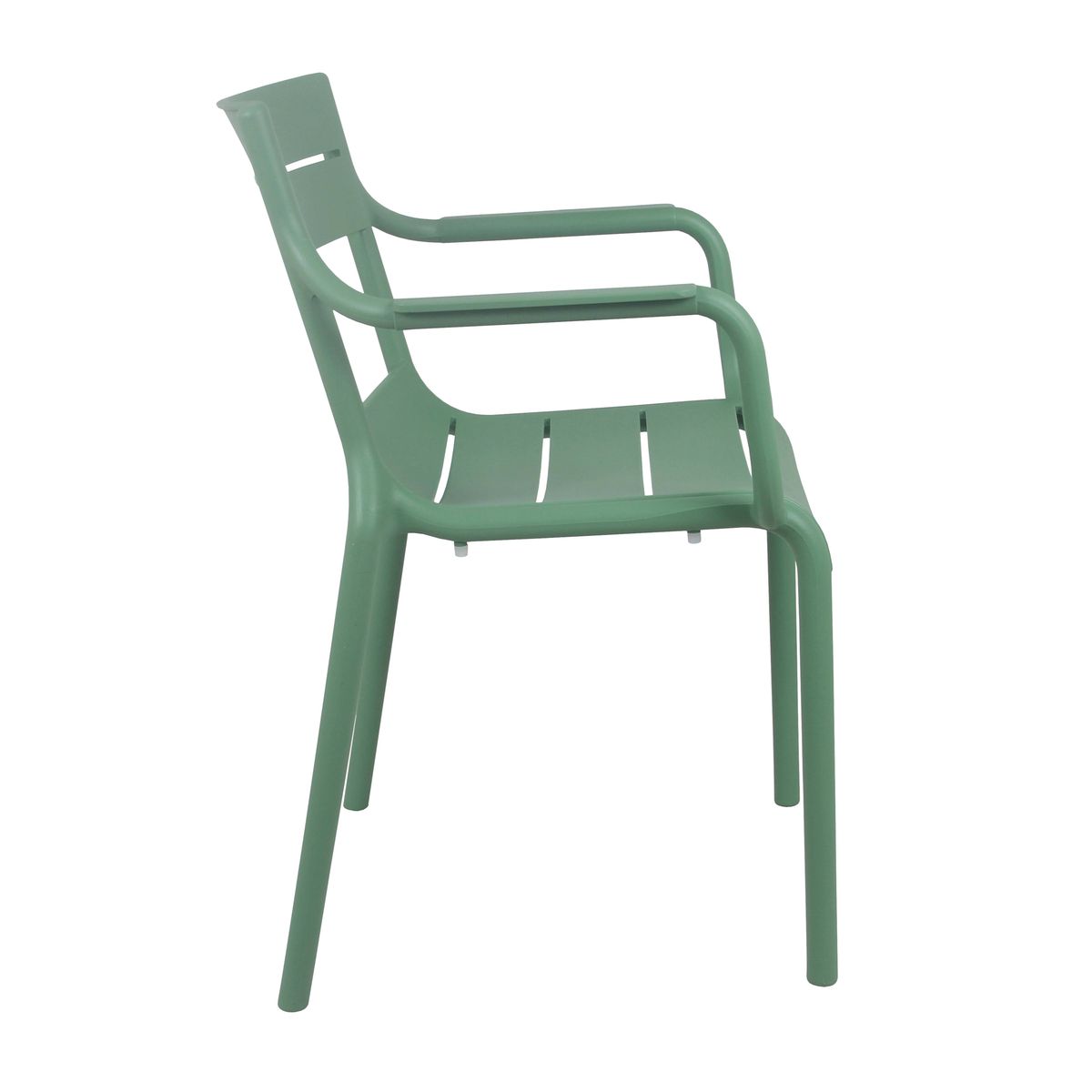 Stackable Green Plastic Armchair – Durable, Ergonomic & Space-Saving Seating for Indoor/Outdoor Use
