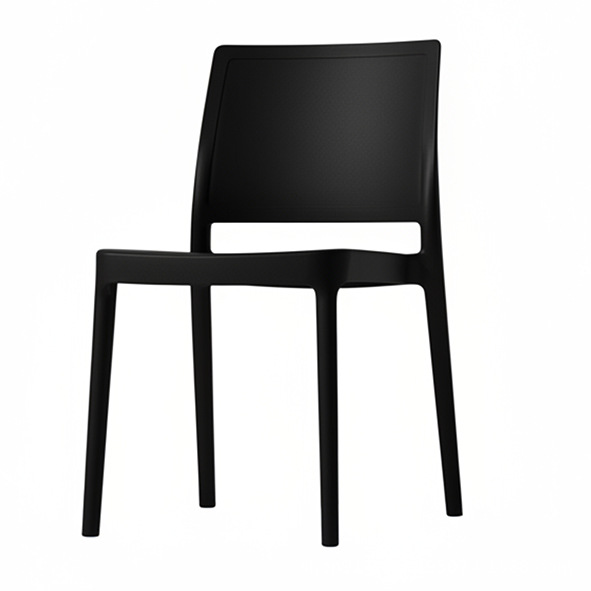 Modern PP Plastic Chair | Minimalist Polypropylene Dining Chair