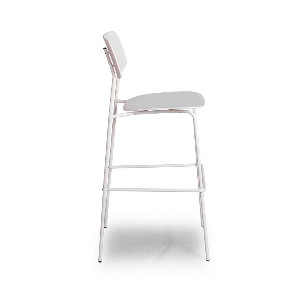 Dragonfly Bar Stool White-PP Chair