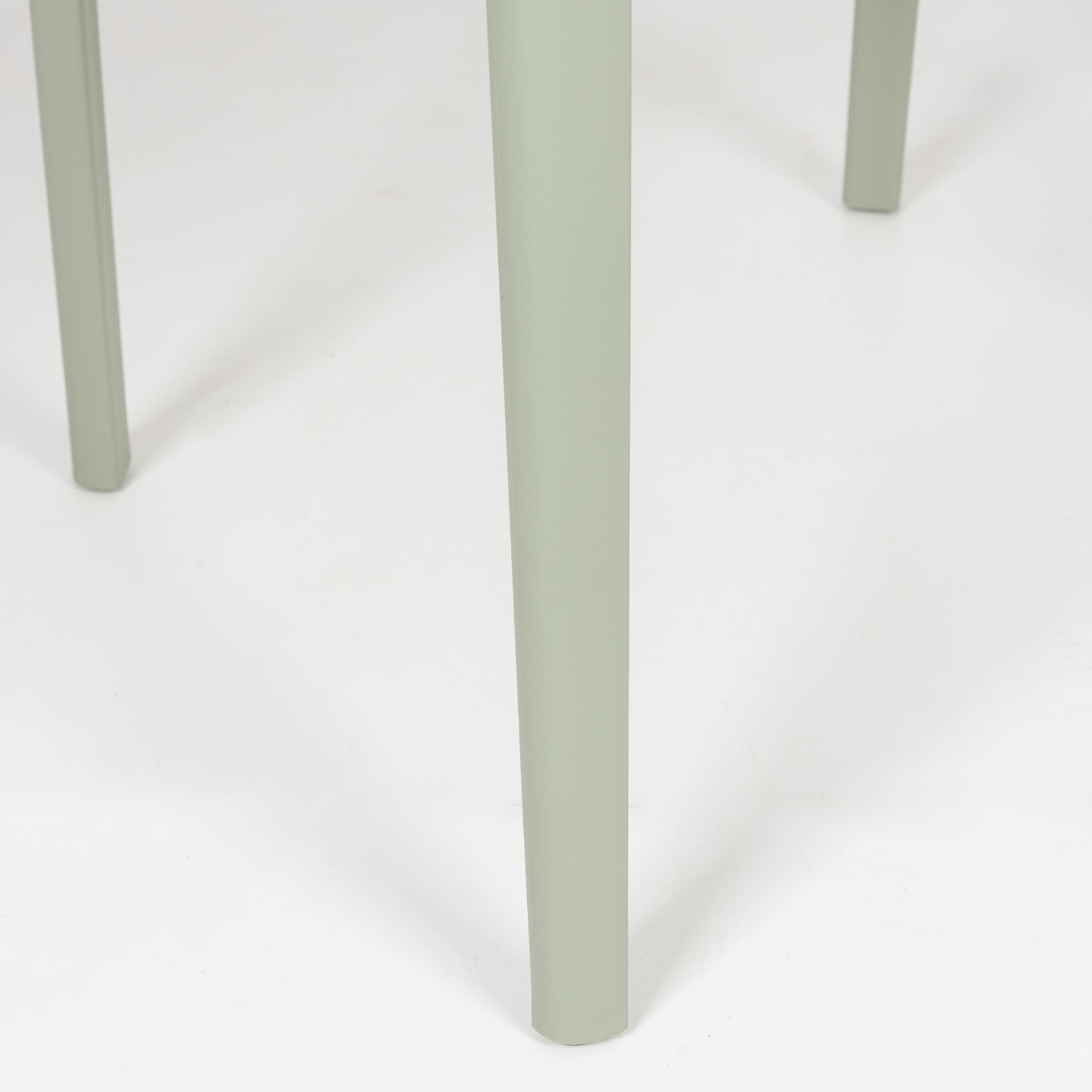 Plastic Kitchen Chair In Light Green