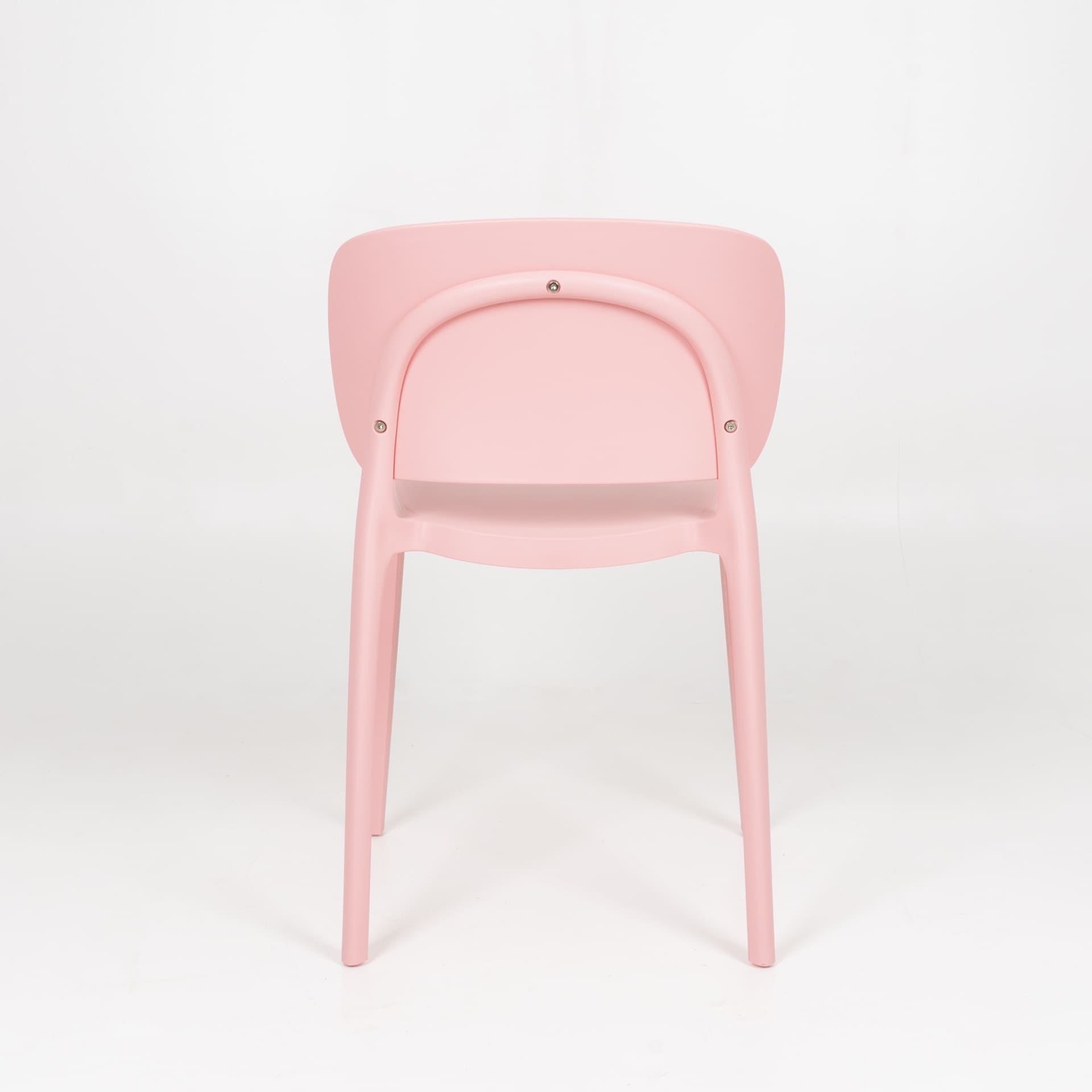 Plastic Kitchen Chair In Pink