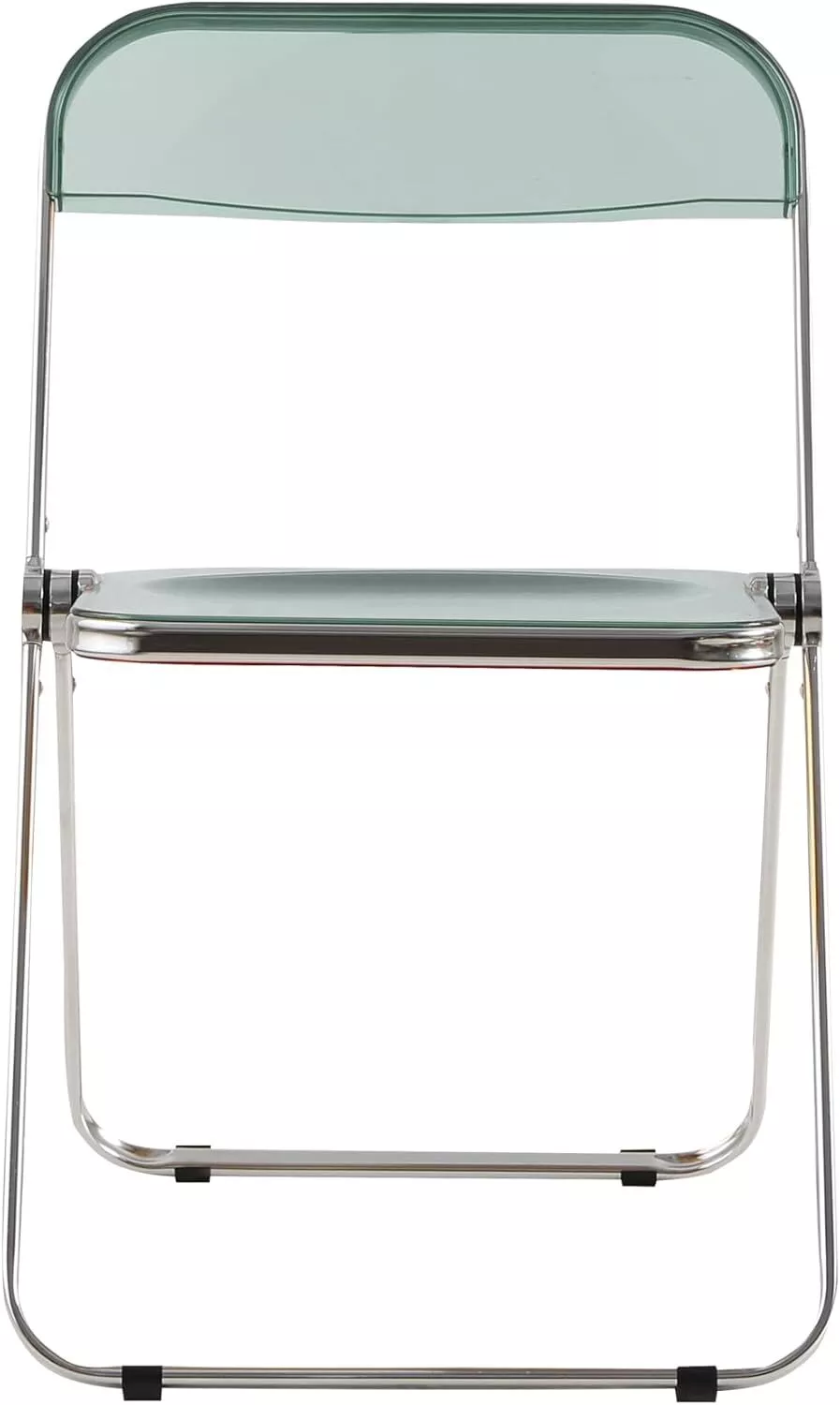 Transparent Green PC Plastic Folding Chair-PP Chair