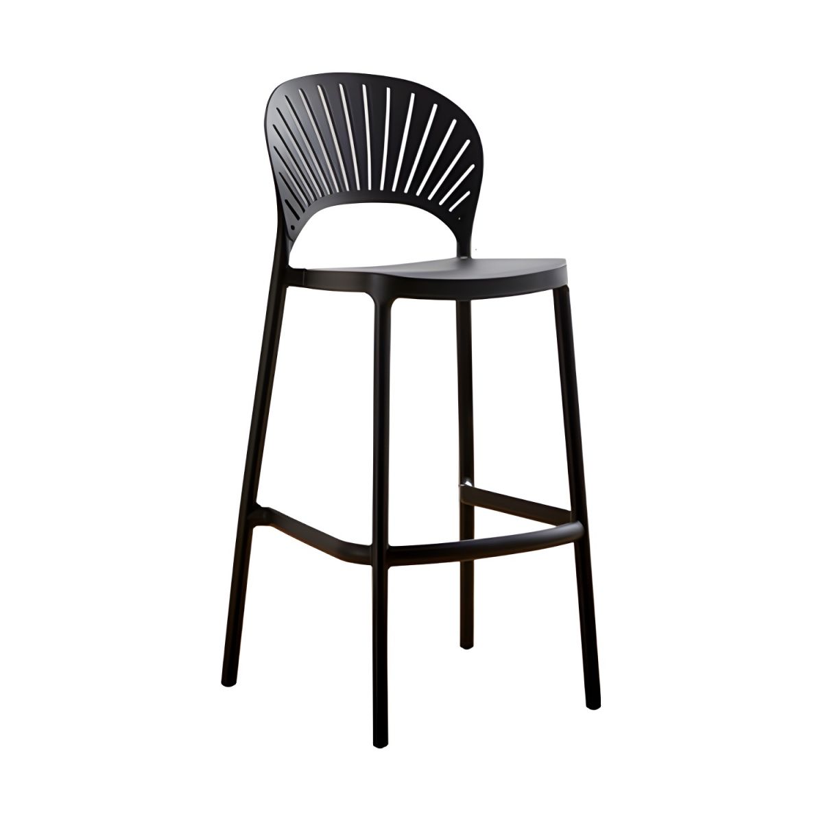 Black PP Bar Chair-PP Chair