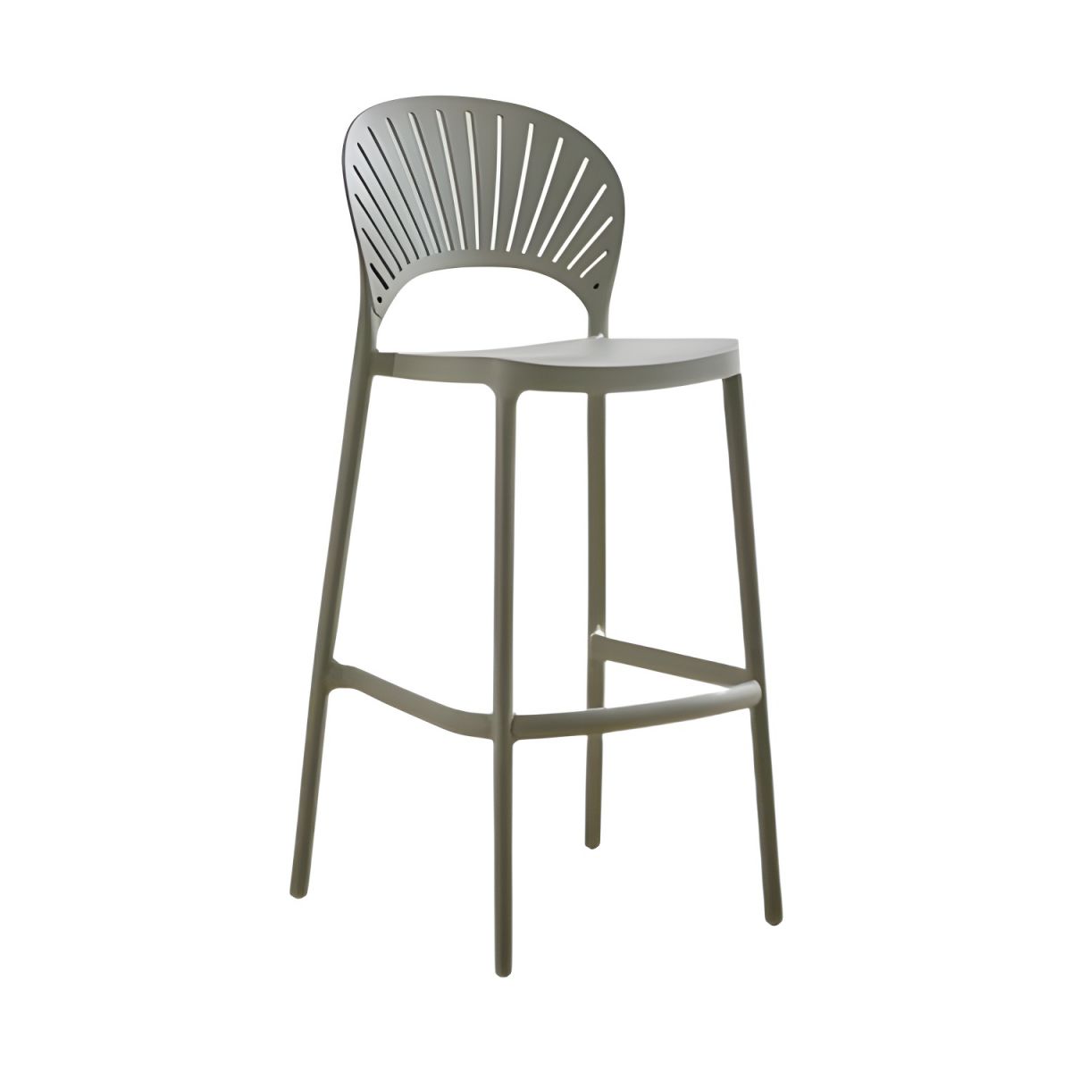 Green PP Bar Chair-PP Chair