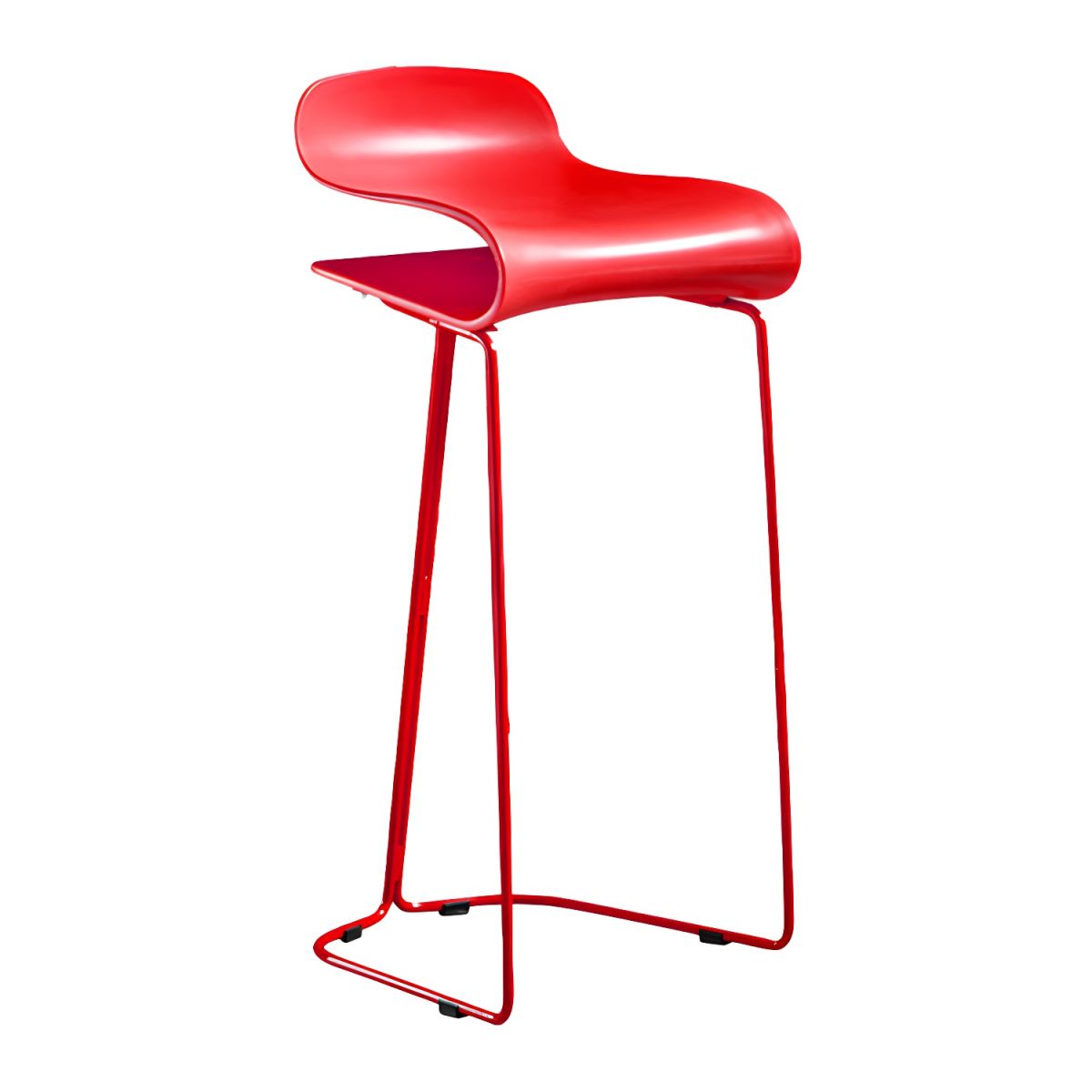 BCN Stool In Red-PP Chair