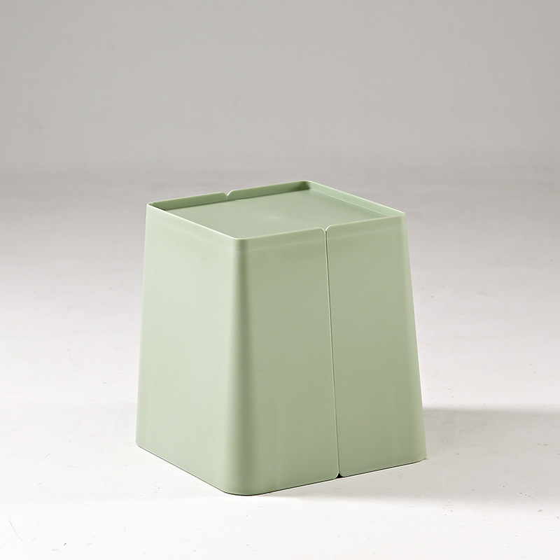 Mint Green Plastic Side Coffee Table-PP Chair