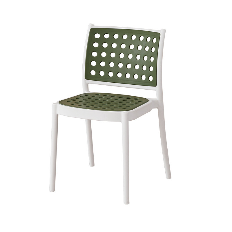 Hollow out design olive plastic chair-PP Chair