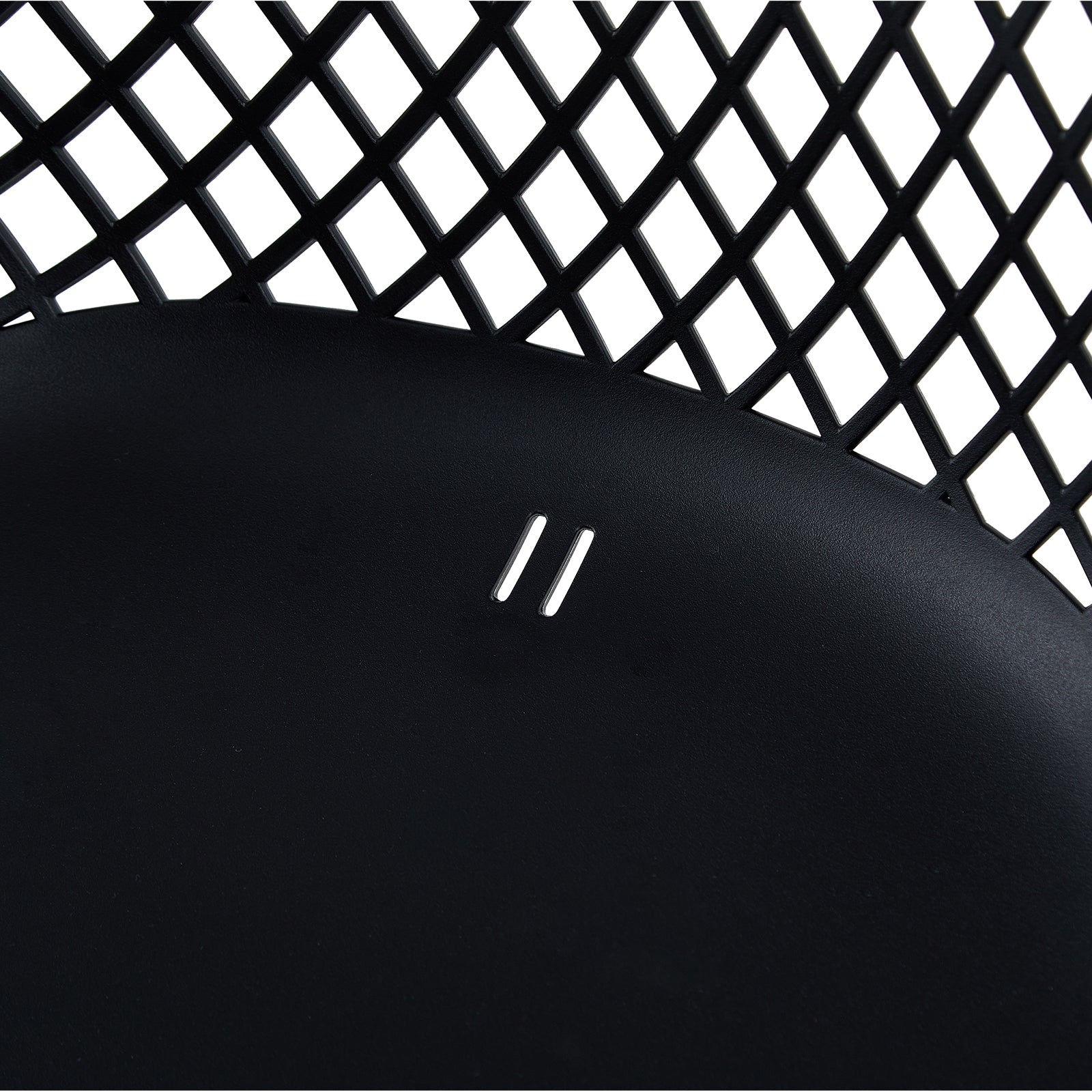 Black Plastic Kitchen Chair-PP Chair