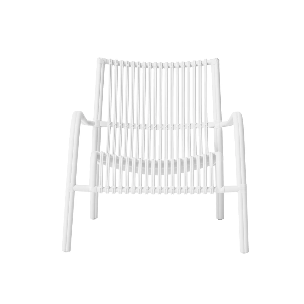 Modern Polypropylene Outdoor Armchair | One Piece Injection Molded Plastic Chair for Patio & Hospitality