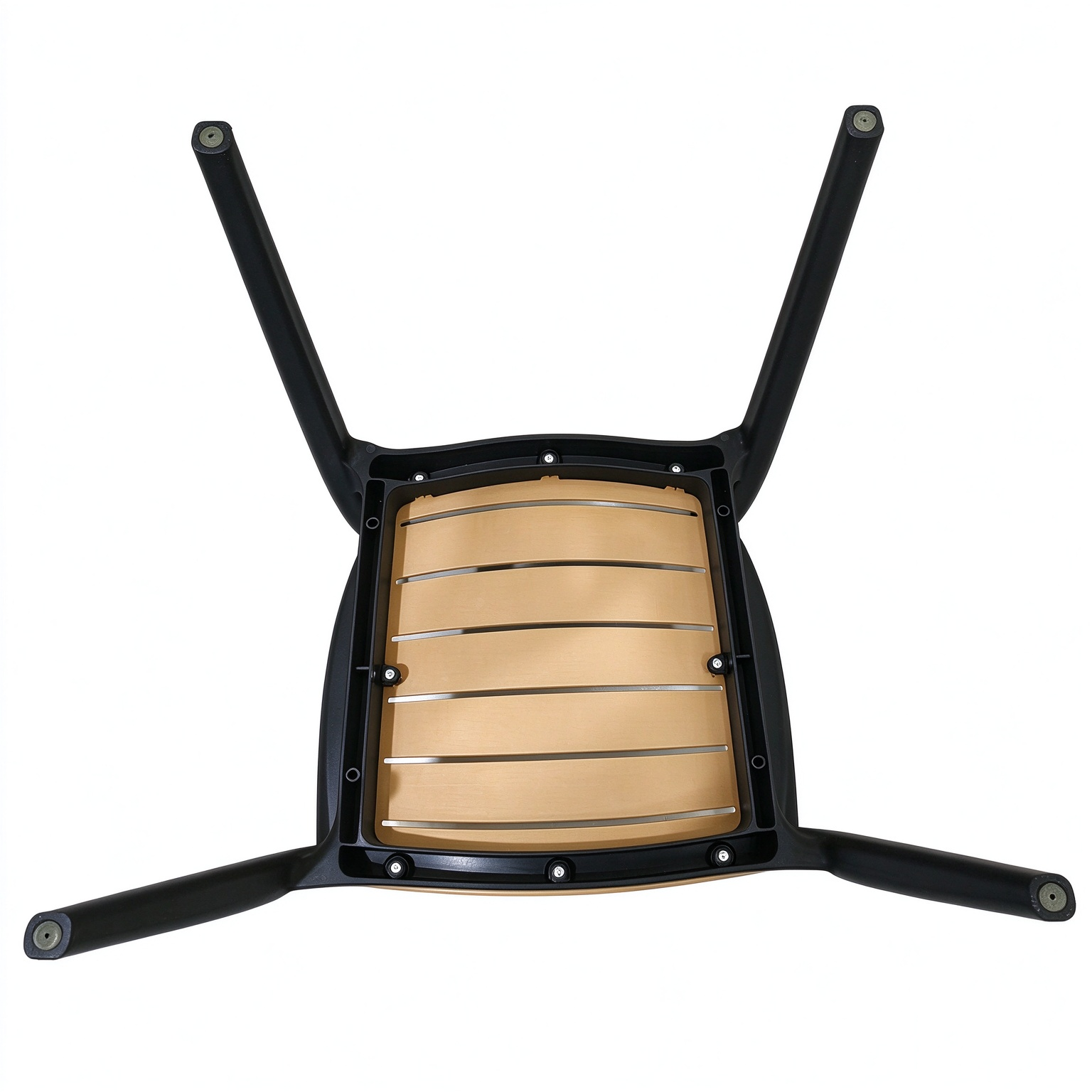 Polypropylene Outdoor Dining Armchair – Modern PP Patio Chair with Armrests