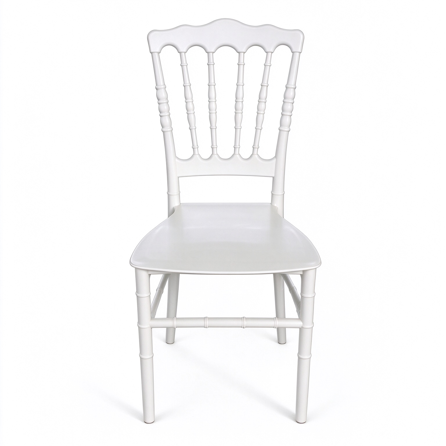 Plastic Chiavari Chair, Stackable Wedding Banquet Event Chair for Hotel, Restaurant, Party Rental & Ceremony Venue-PP Chair