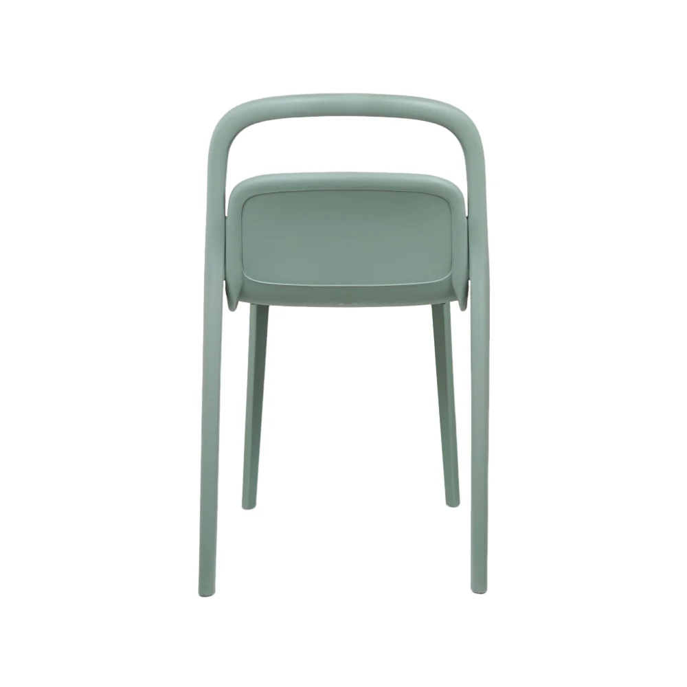 Green Plastic Side Chair