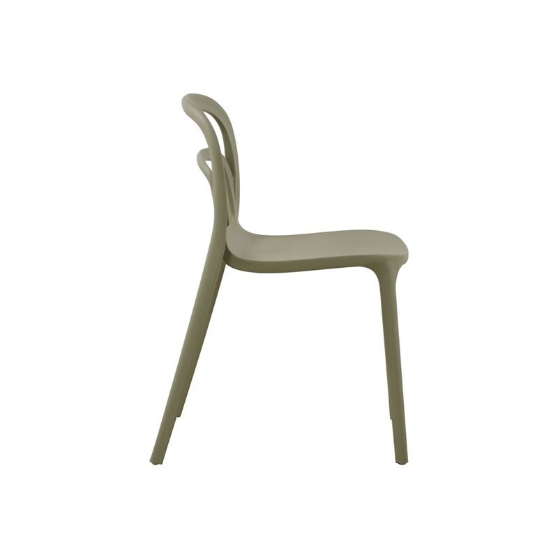 Green Plastic Dining Chair