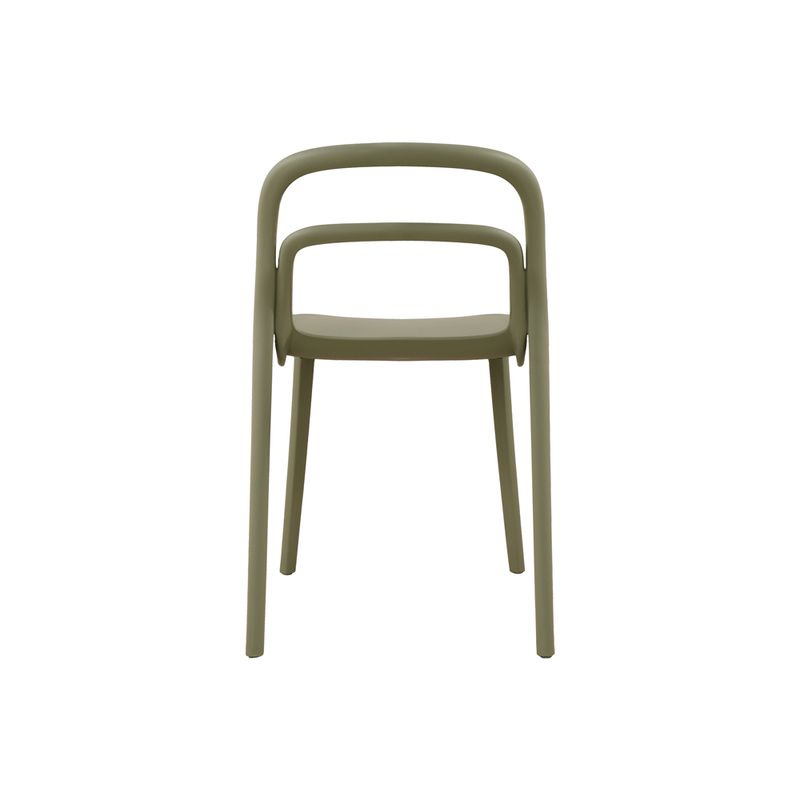 Green Plastic Dining Chair