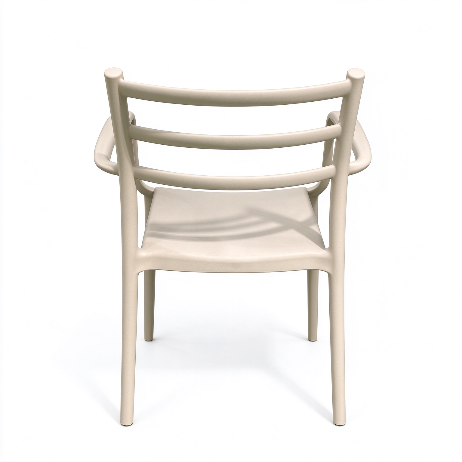 Stackable PP Plastic Armrest Dining Chair, Monoblock Injection Moulded Arm Chair for Restaurant & Hospitality-PP Chair